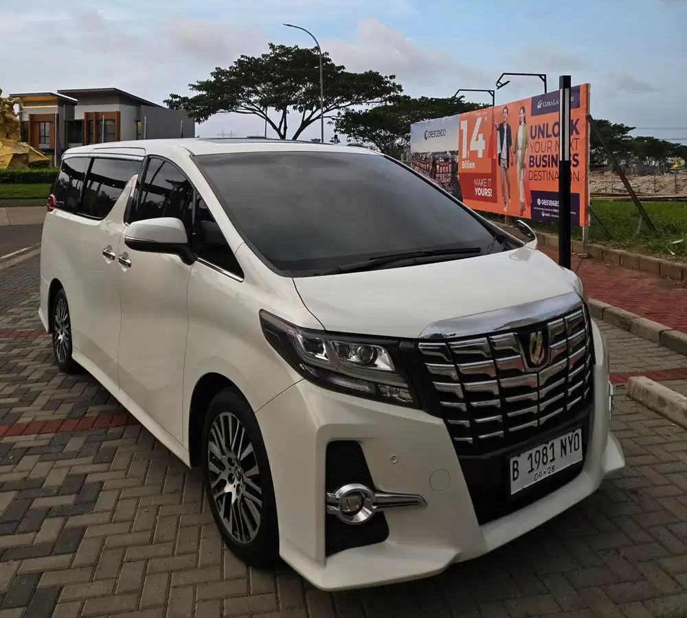Toyota Alphard SC CBU JEPANG 2016 Automatic
