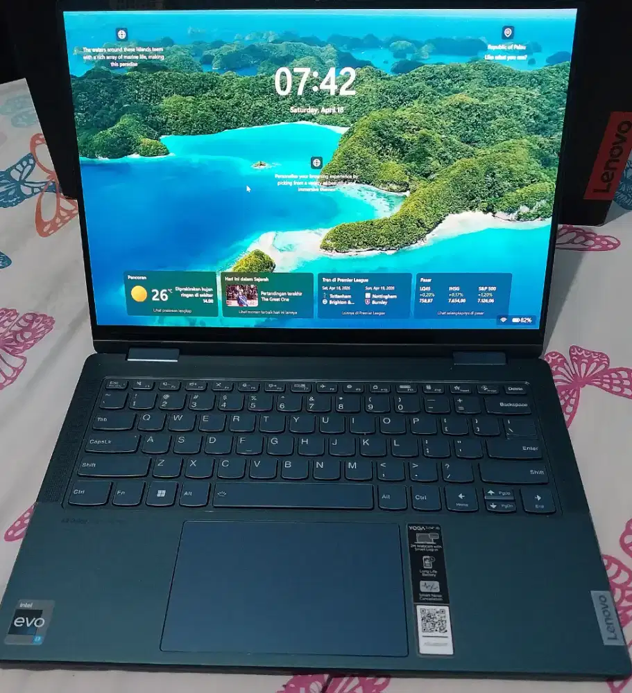 Lenovo Yoga A7 i7 16GB Mulus, Jarang Pakai