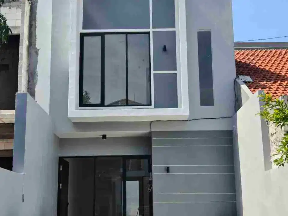 Baru Gress‼️Rumah Scandinavian Rungkut Asri