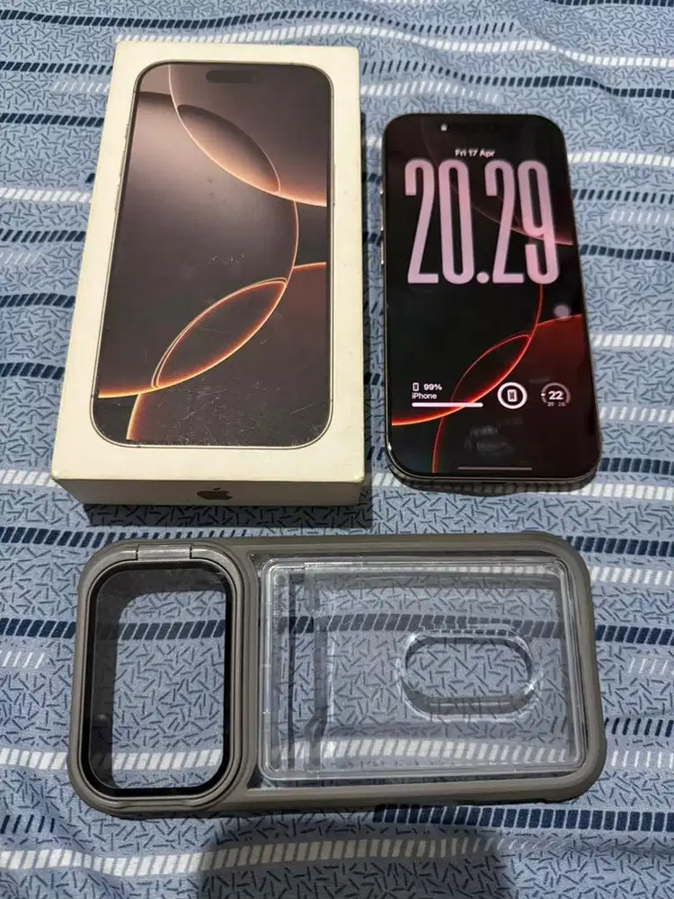 Iphone 16 pro 128gb dessert all operator 5G fullset inter ZP/A MURAH