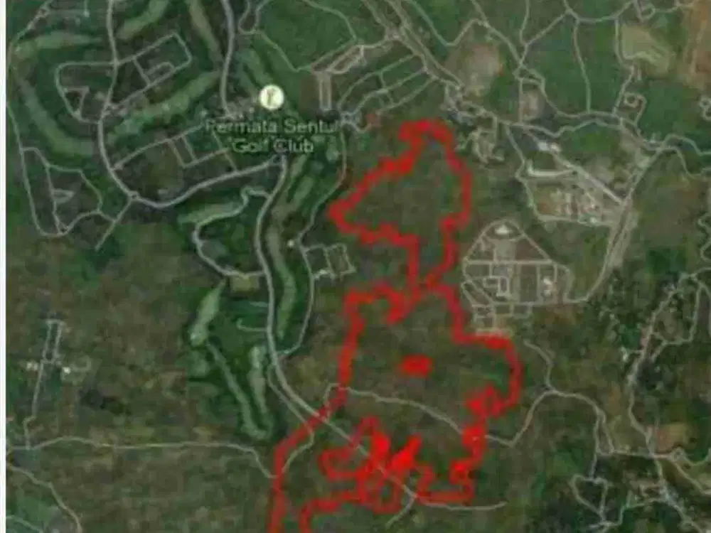 tanah untuk perumahan dekat lapangan golf sentul kabupaten bogor