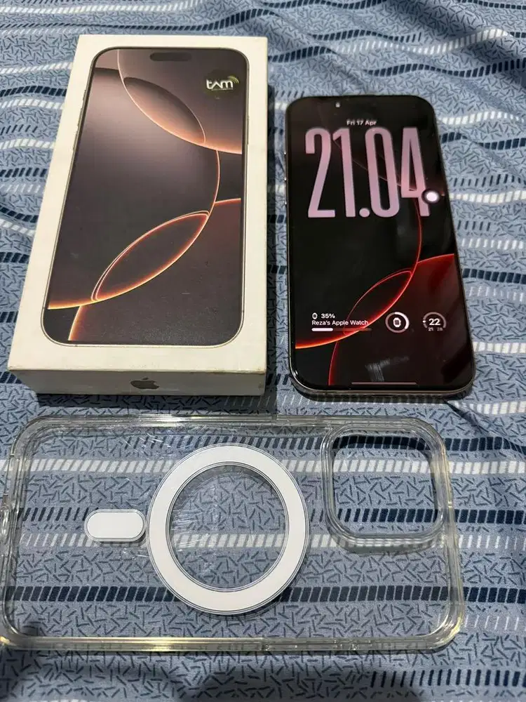 Iphone 16 promax 256gb dessert all operator 5G fullset resmi IBOX PA/A