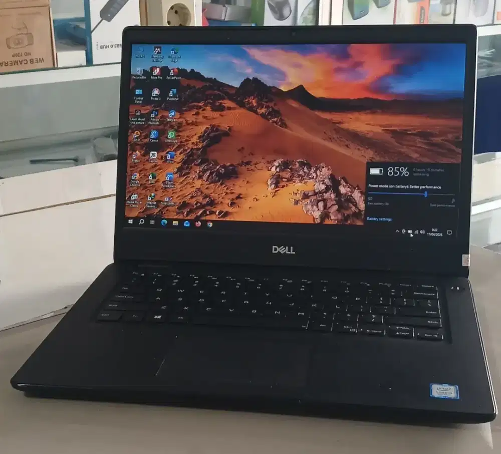 Dell Core  i3 Gen8 ram 8GB ssd 256gb