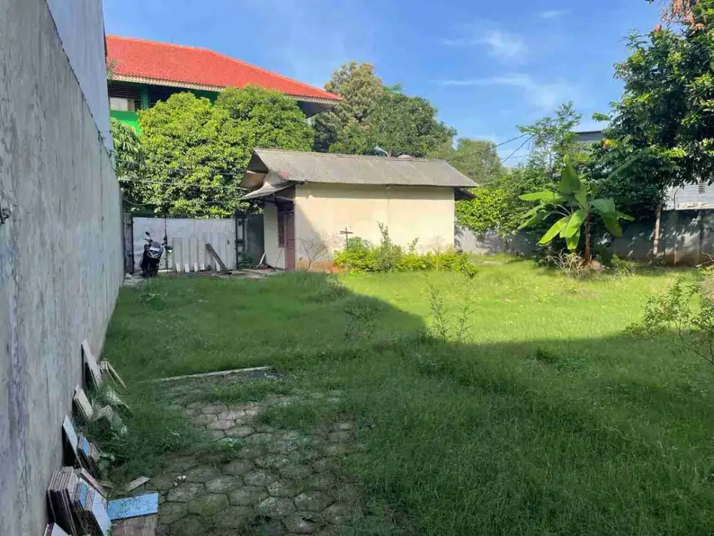 Tanah kavling posisi hook lahan terbatas di dalam perumahan delman tanah kusir