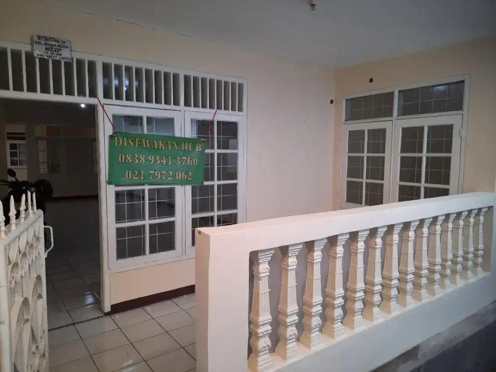 Disewakan Rumah Sehat, Lokasi Dekat Jalan Raya