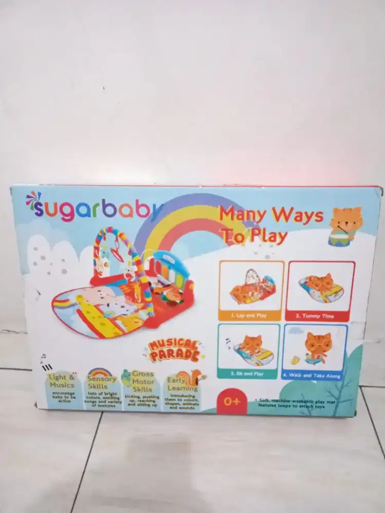 Mainan Gym & Piano Sugar Baby