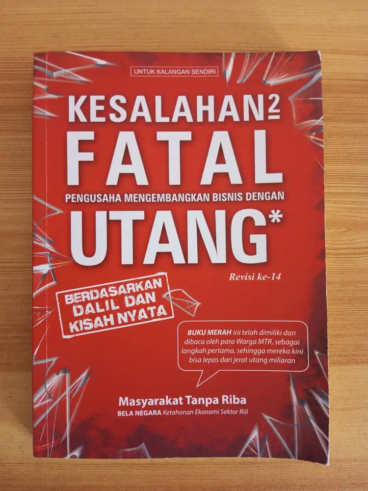 Buku Merah MTR Kesalahan2 fatal pengusaha