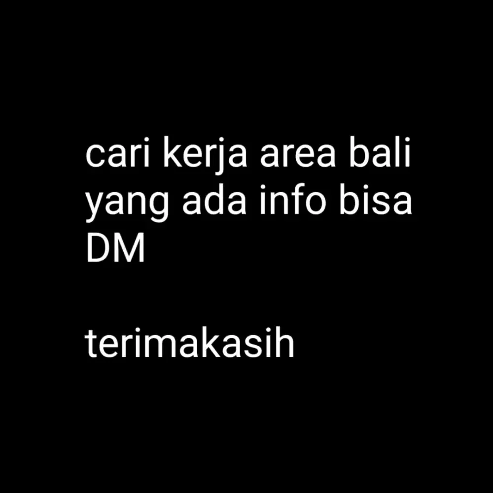 Info lowker area bali
