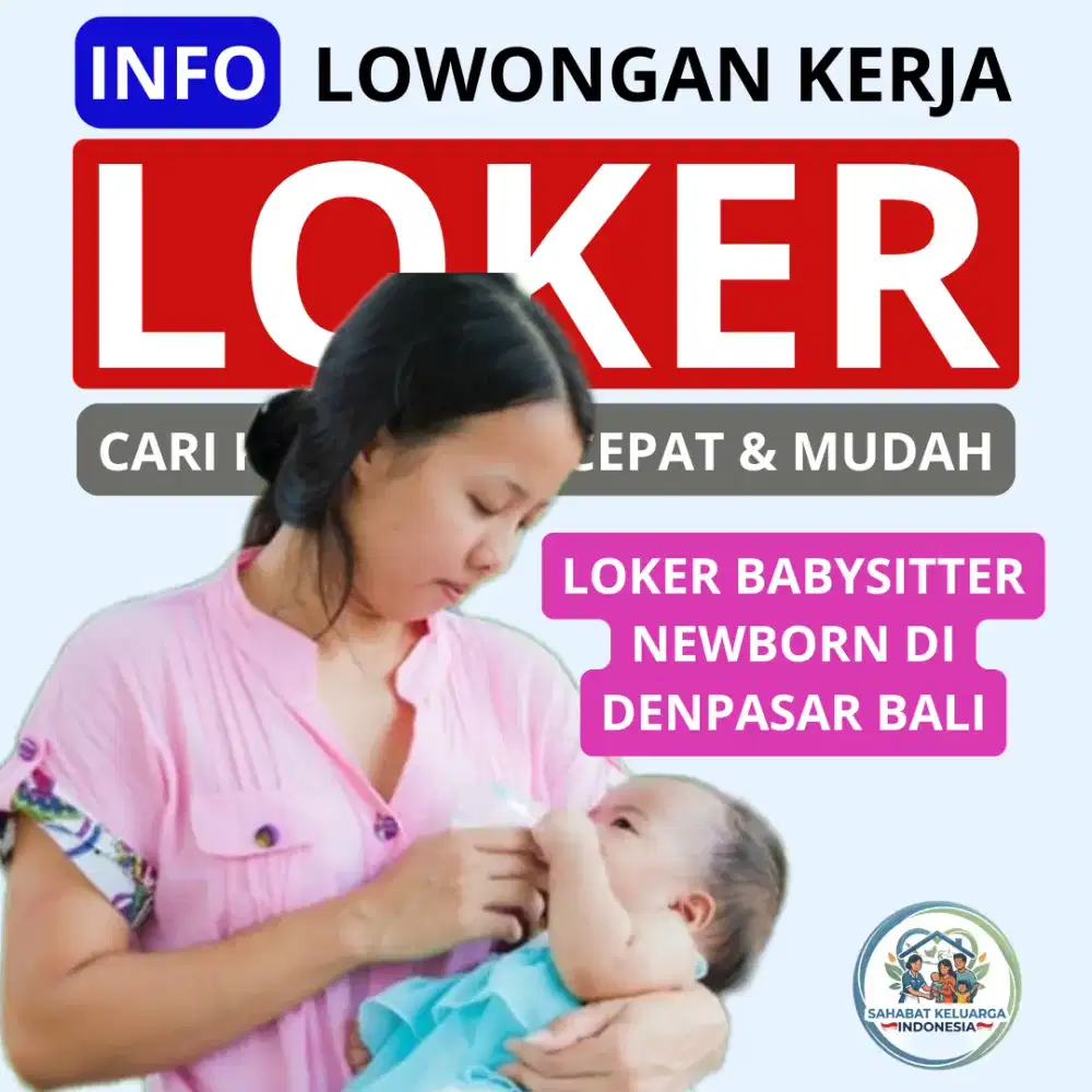 Loker babysitter di Denpasar bali