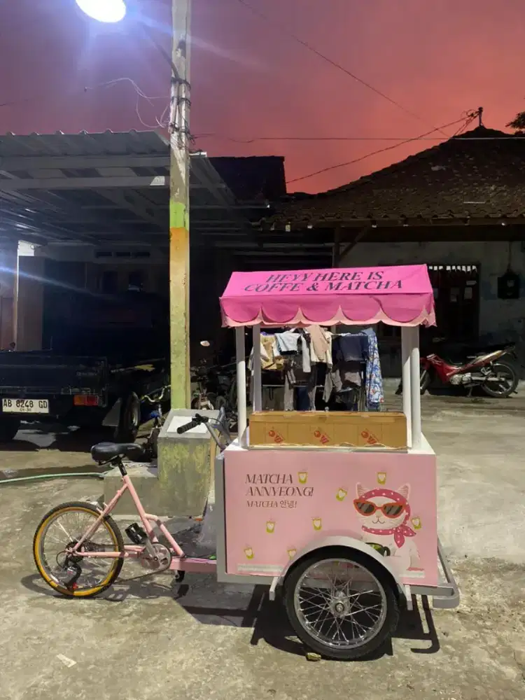 6 unit gerobak second