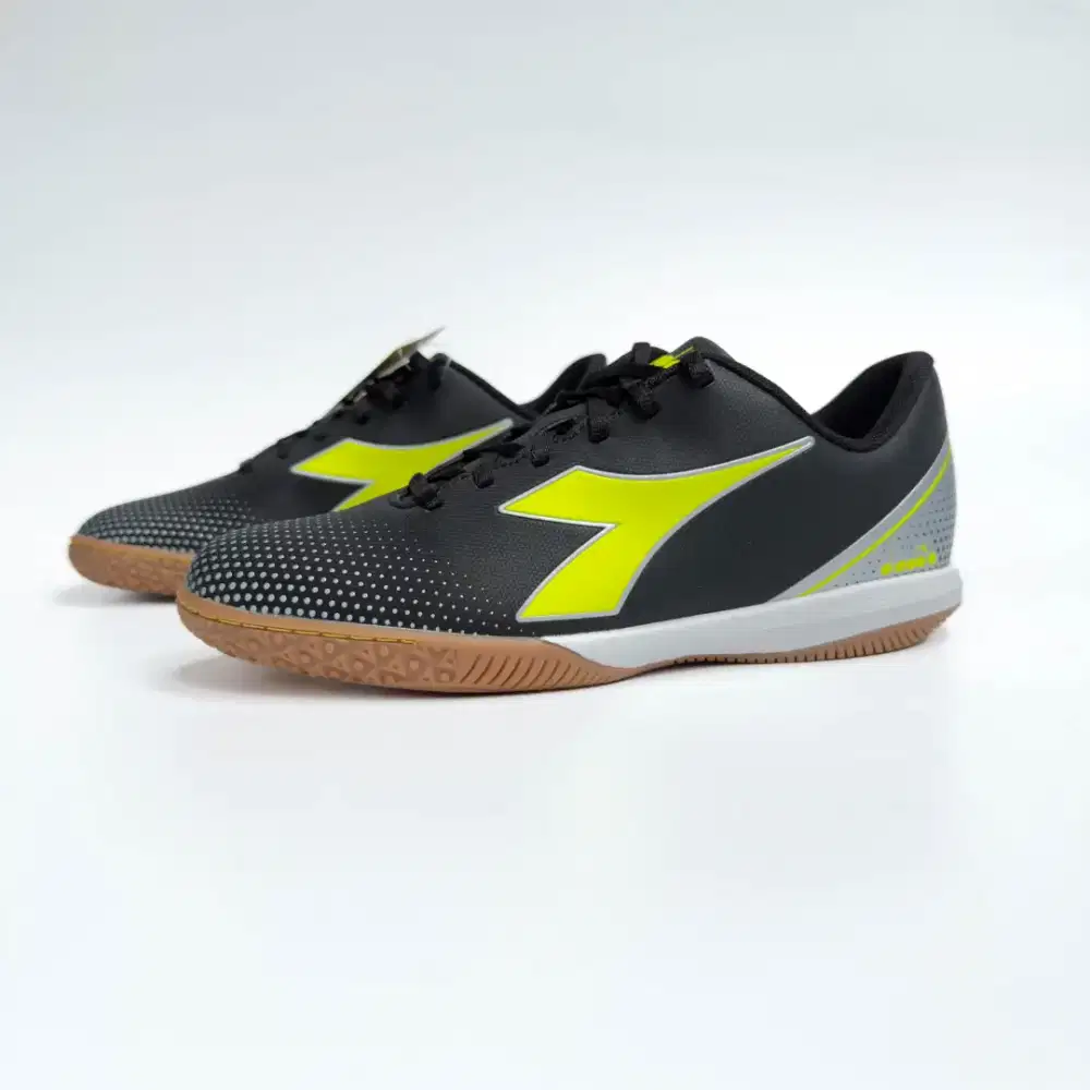 Diadora Pichichi 7 IDR Original Black Sepatu Futsal Indoor Hitam