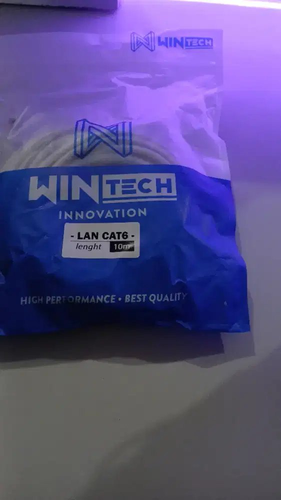 KABEL.LAN UTP CAT6 RJ45 WINTECH 10.METER