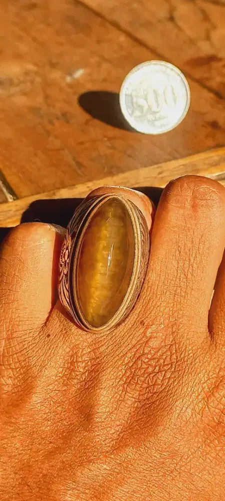 Cincin Perak Pandan Lumut Lawas