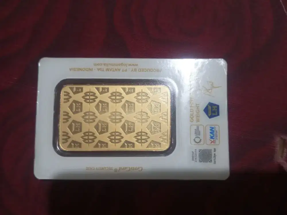 LM Emas Antam 100GR Tahun 2024 certicard