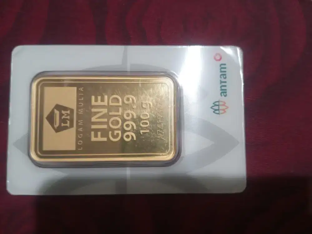 LM Emas Antam 100GR Tahun 2024 certicard