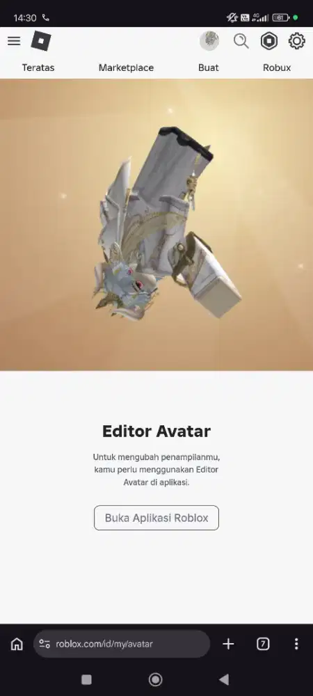 Jual akun roblox set king