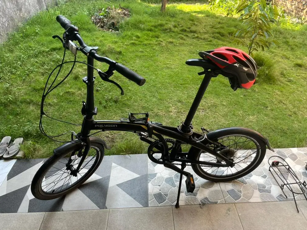Sepeda lipat polygon urbano 3