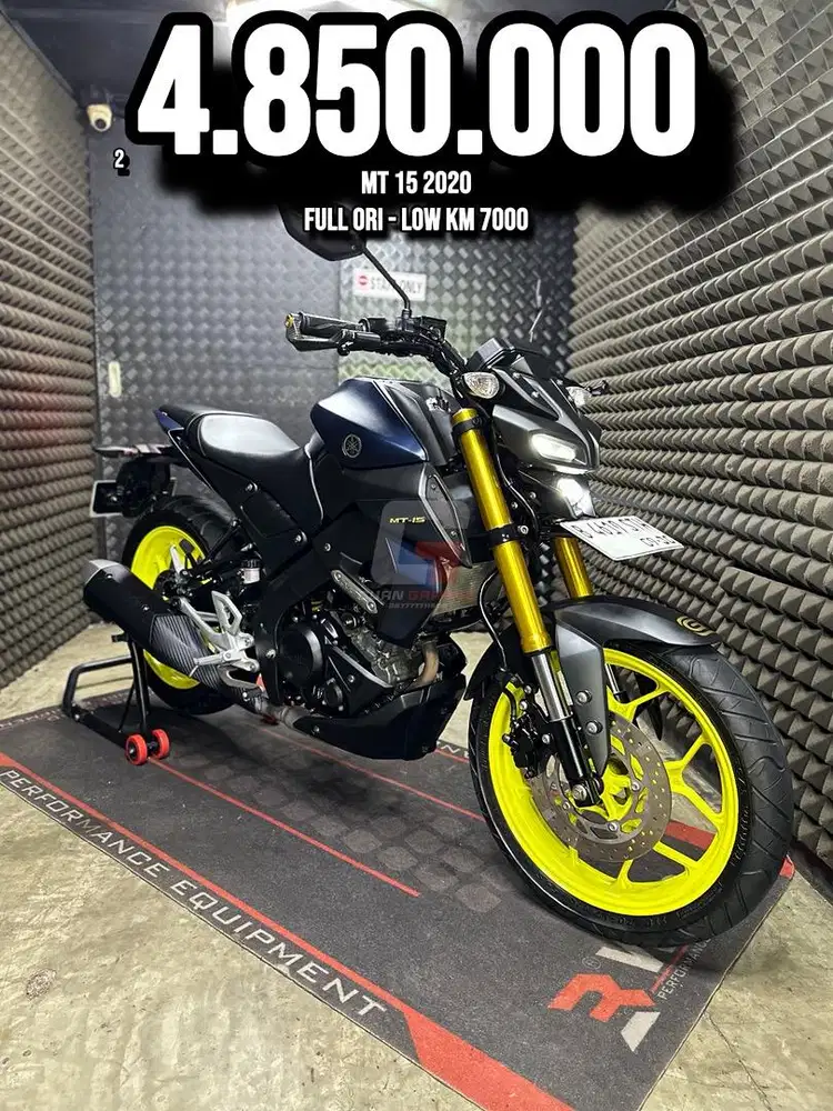 MT 15 OR MT15 2020 LOW KM 7XXX FULL ORIGINAL RAWATAN SUPERB UNIT BRO