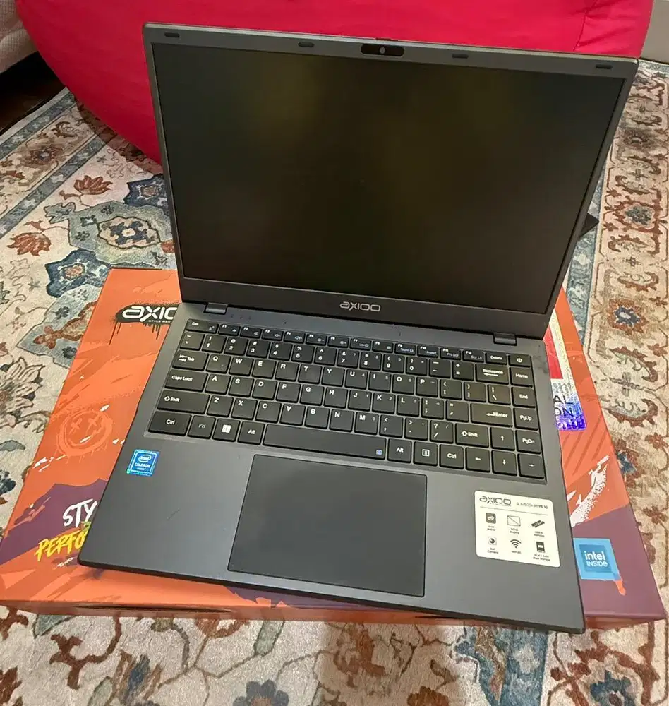 Laptop Axioo Slimbook Hype 10 – Mulus, Siap Pakai, Jarang Dipakai