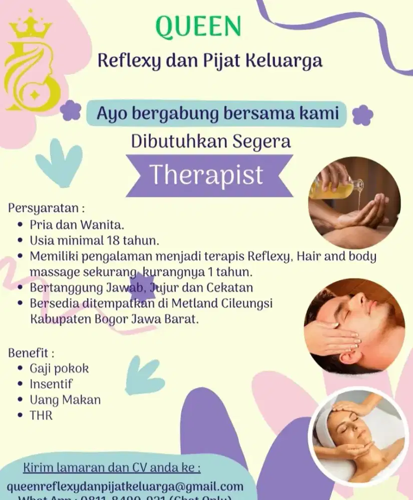 Lowongan Therapist