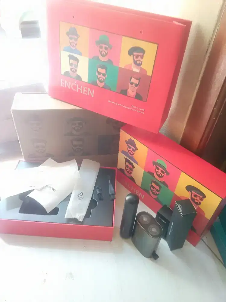 Pencukur bulu hidung dan jenggot enchen spesial edition