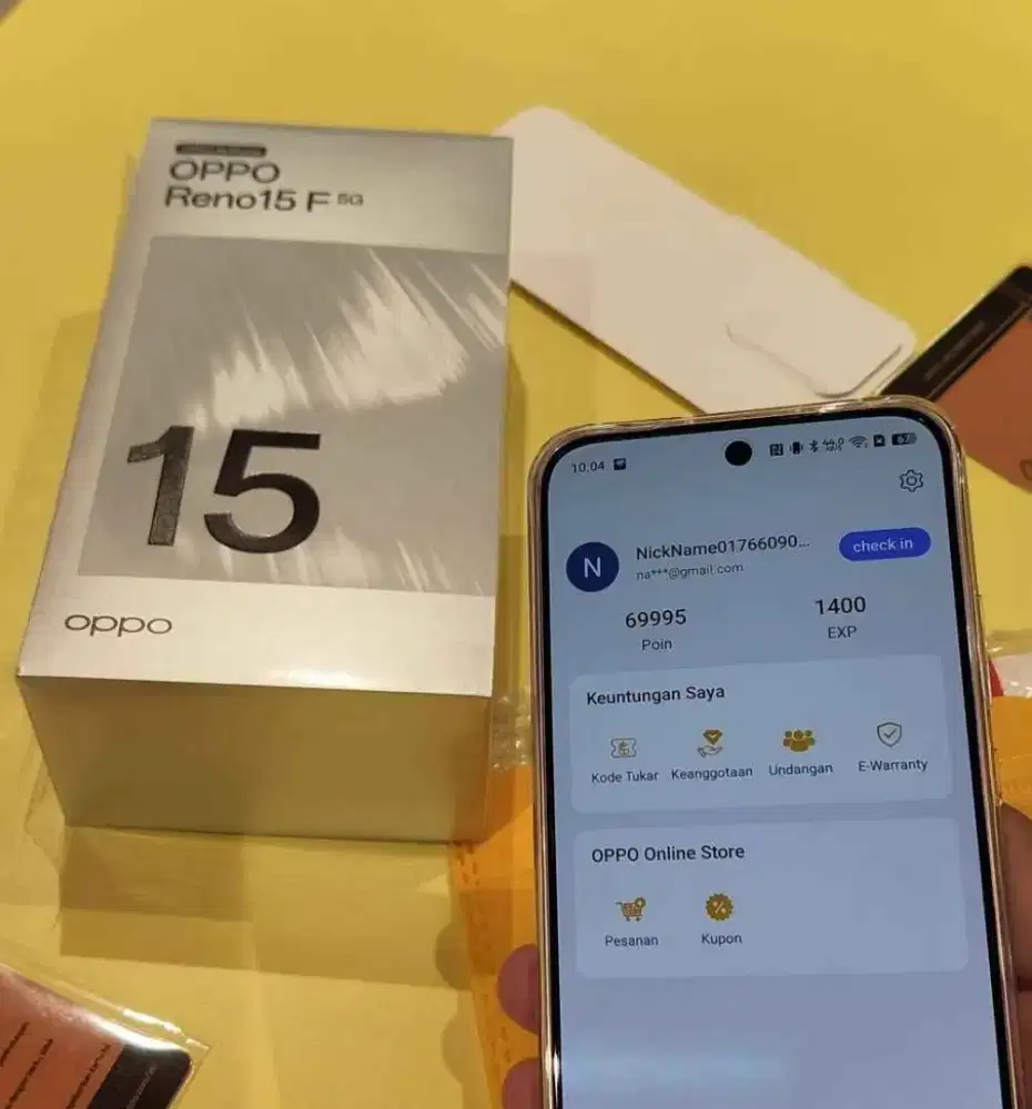 Oppo Reno15F 5G 8/256 Bisa Cicilan Home Credit Free 2x Cicilan DP 0%