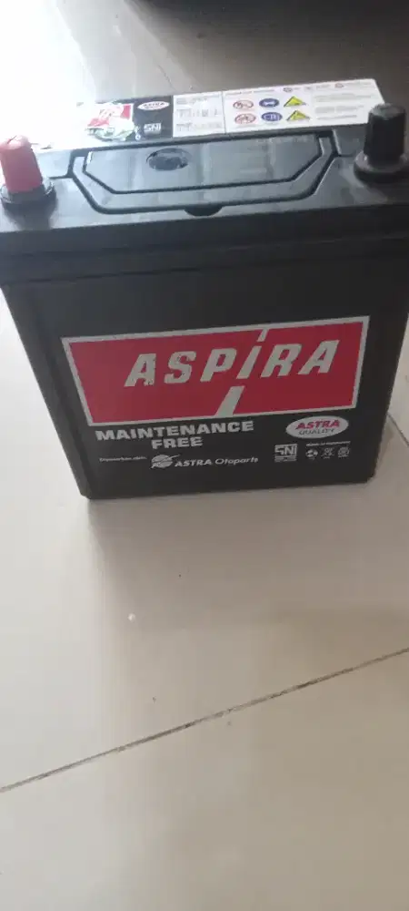 Aki Mobil Aspira MF. NS40Z 36B20R  Tukar Tambah