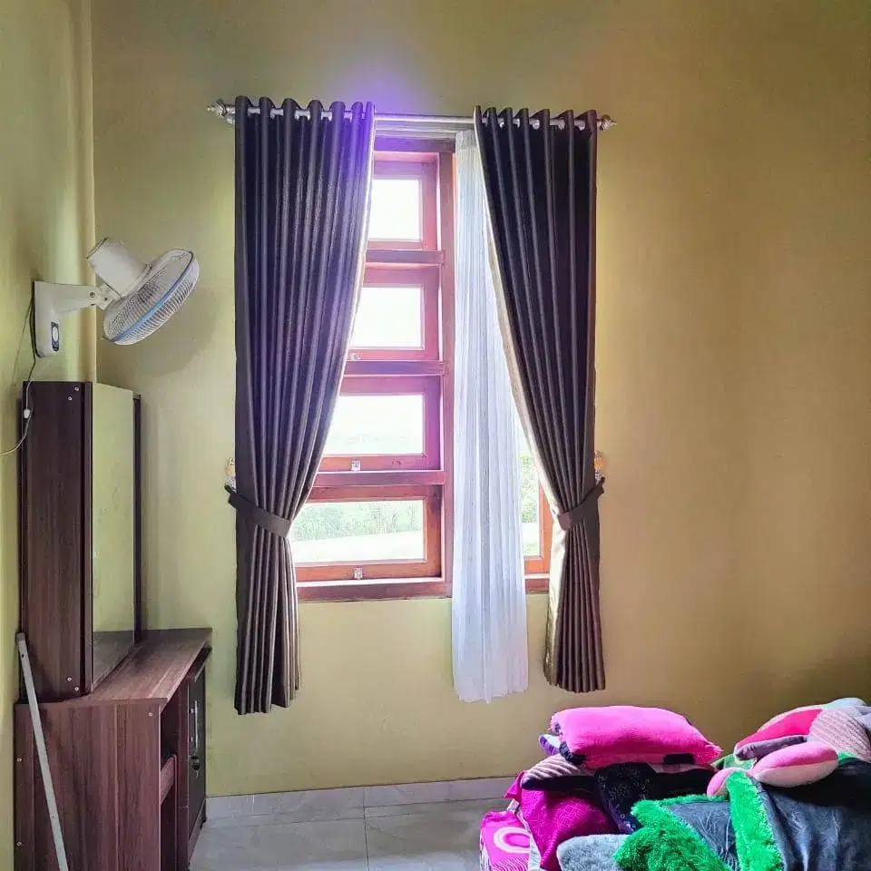 Beli Gorden Blackout Pasang Skat Klinik Hordeng Pintu Gordyn Vitrase