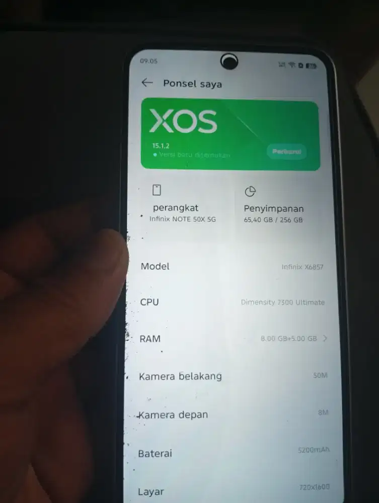 Jual HP infinix Ram 8+8/256