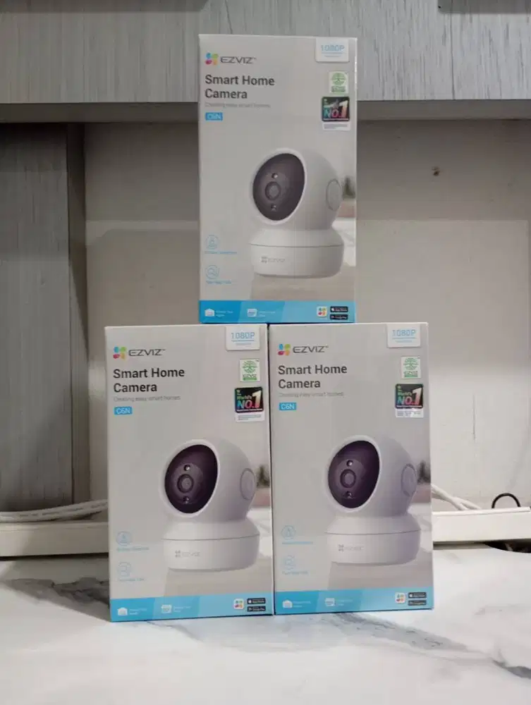 PAKET CCTV WIRELESS EZVIZ C6N 2MP AUDIO 2 ARAH BISA MUTAR