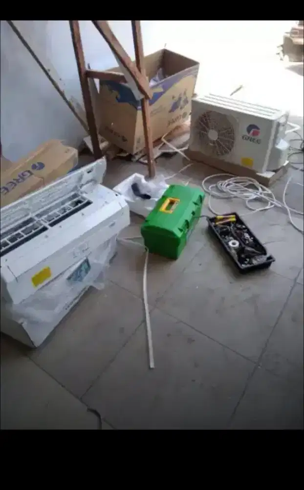 Service ac perbaikan ac panas ac bocor ac mati mesin cuci pompa airdll