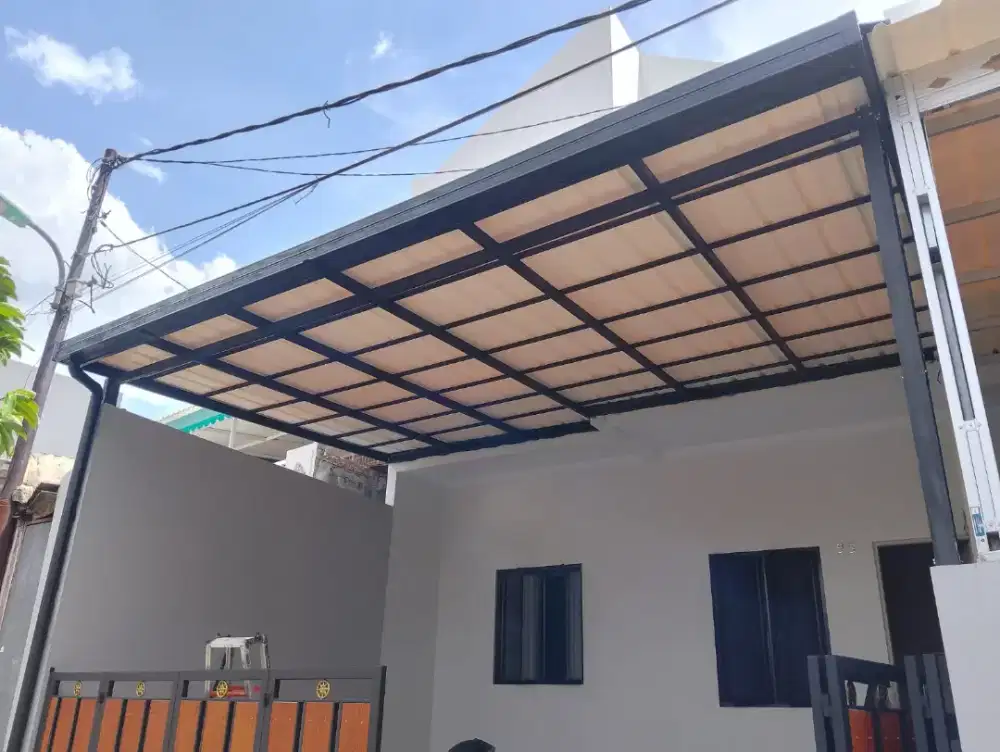 Kanopi baja ringan dan besi hollow