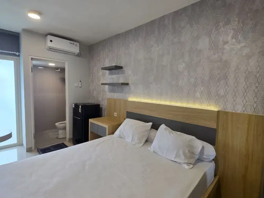 DIJUAL APARTEMEN EDUCITY PAKUWON CITY TOWER STANFORD LANTAI 10 DENGAN FURNISHED MEWAH ELEGANT