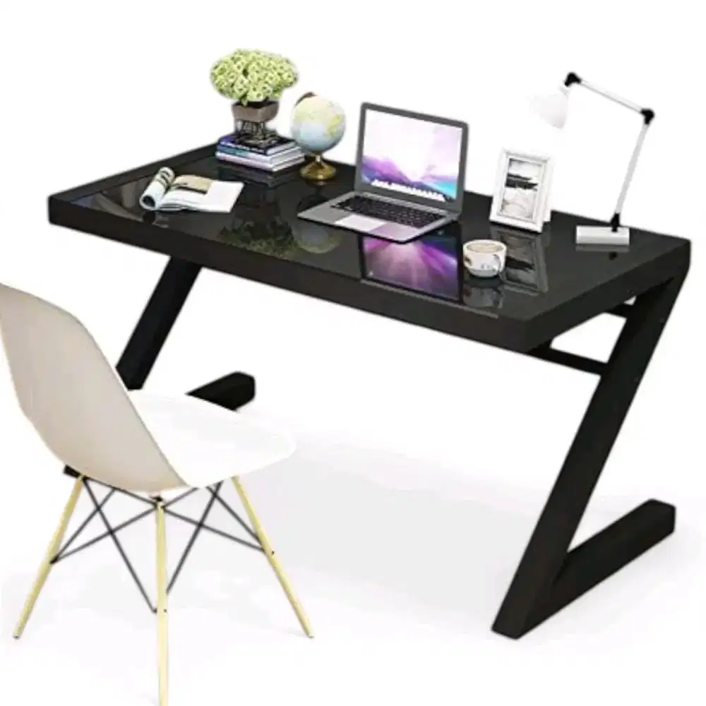 Meja Custom Rangka Z  1 Set Kursi Neo (nego)