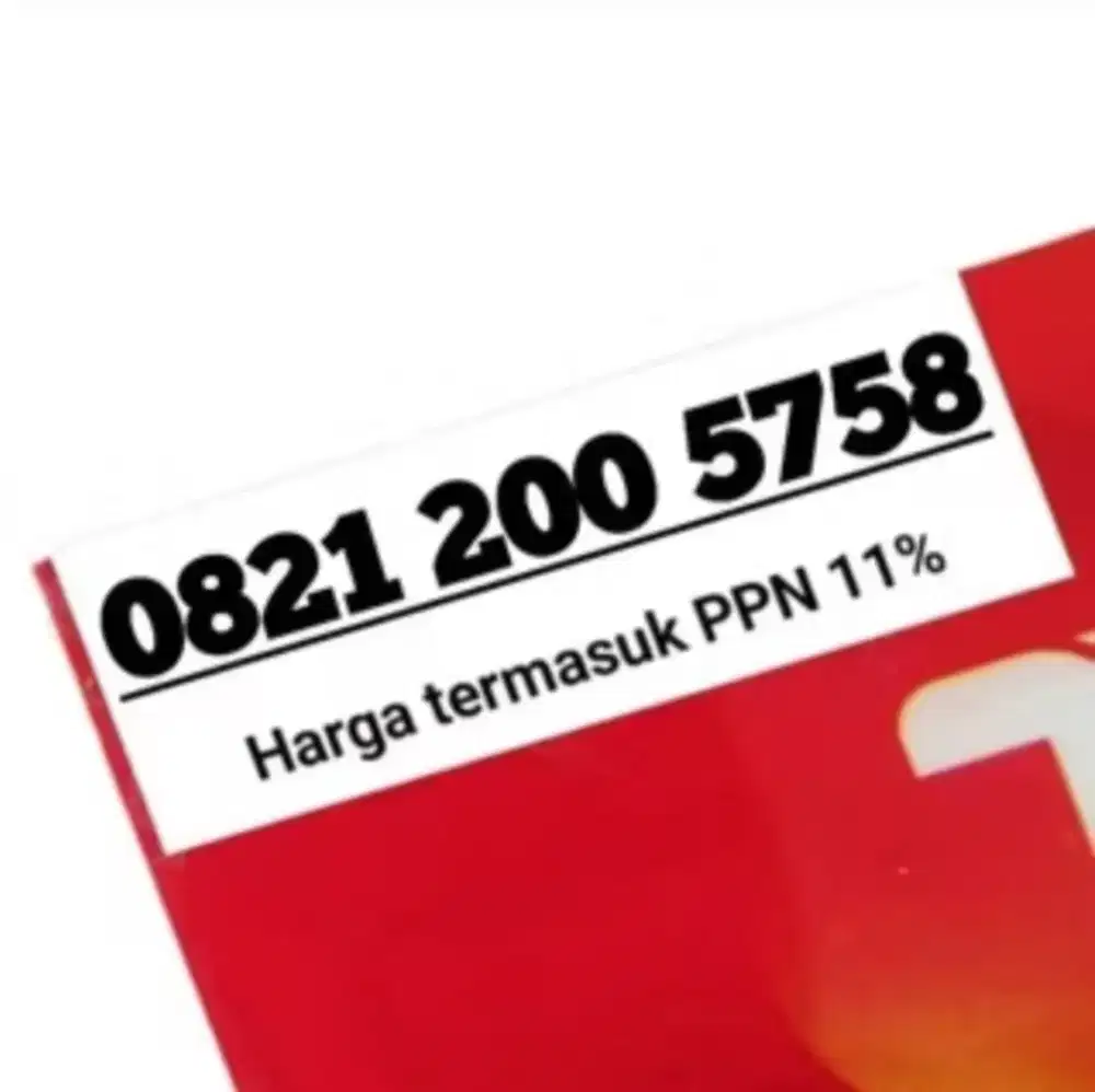 NOMOR CANTIK RAPI TELKOMSEL PRABAYAR 11 DIGIT 5758 SUPER MAJU MAPAN