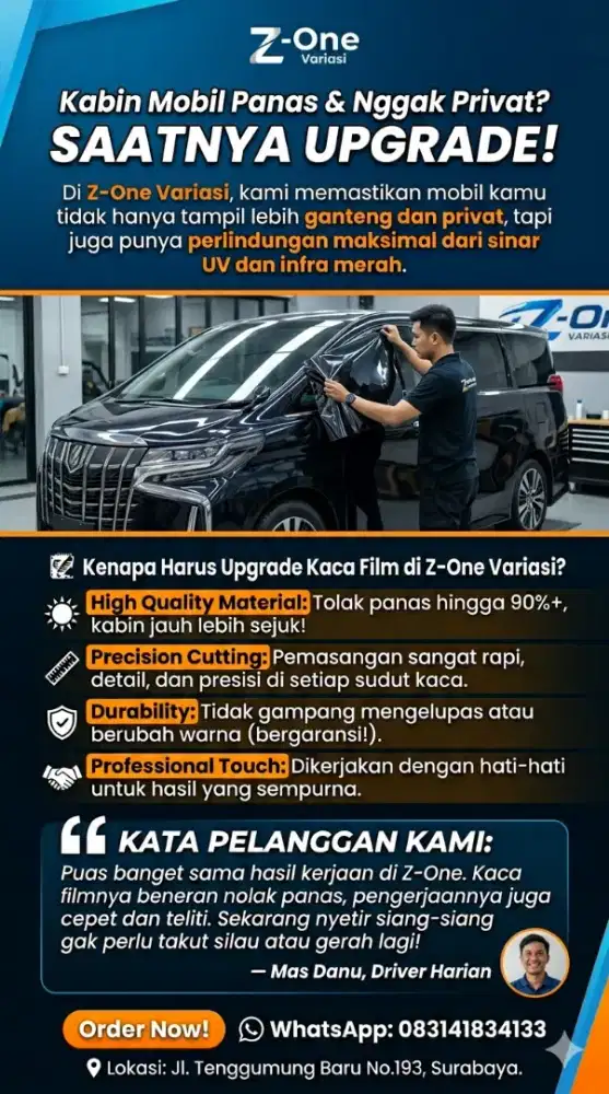 Rekomendasi Kaca Film