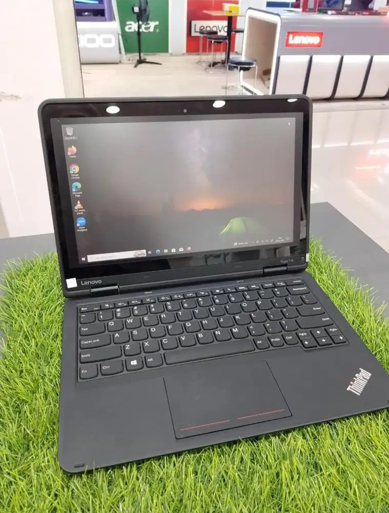 PROMO MURAH LAPTOP LAYAR SENTUH FLIP | LENOVO YOGA 11E SIAP PAKAI