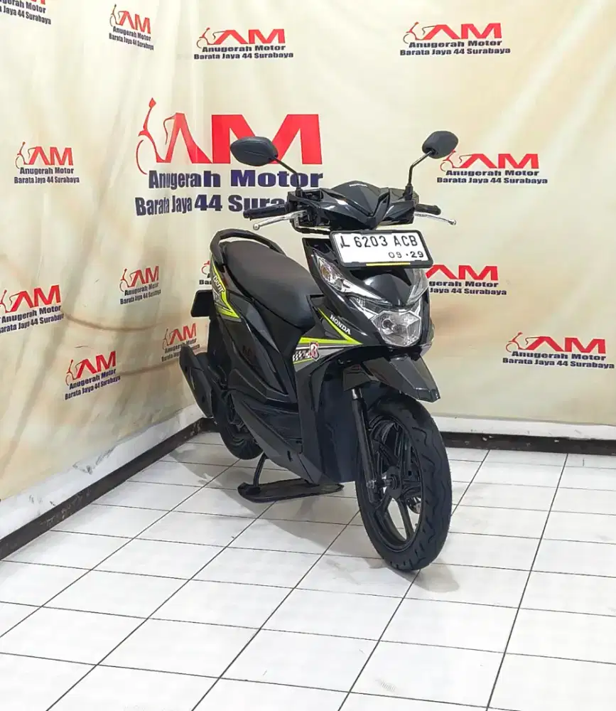 Siap pakai Honda Beat Eco Tahun 2018 warna Hitam