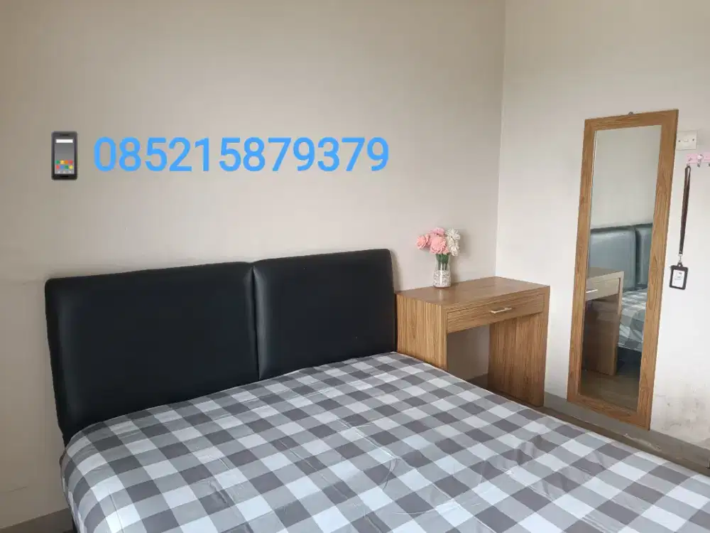 Disewakan per bulan Apartemen Serpong Green View Type Studio