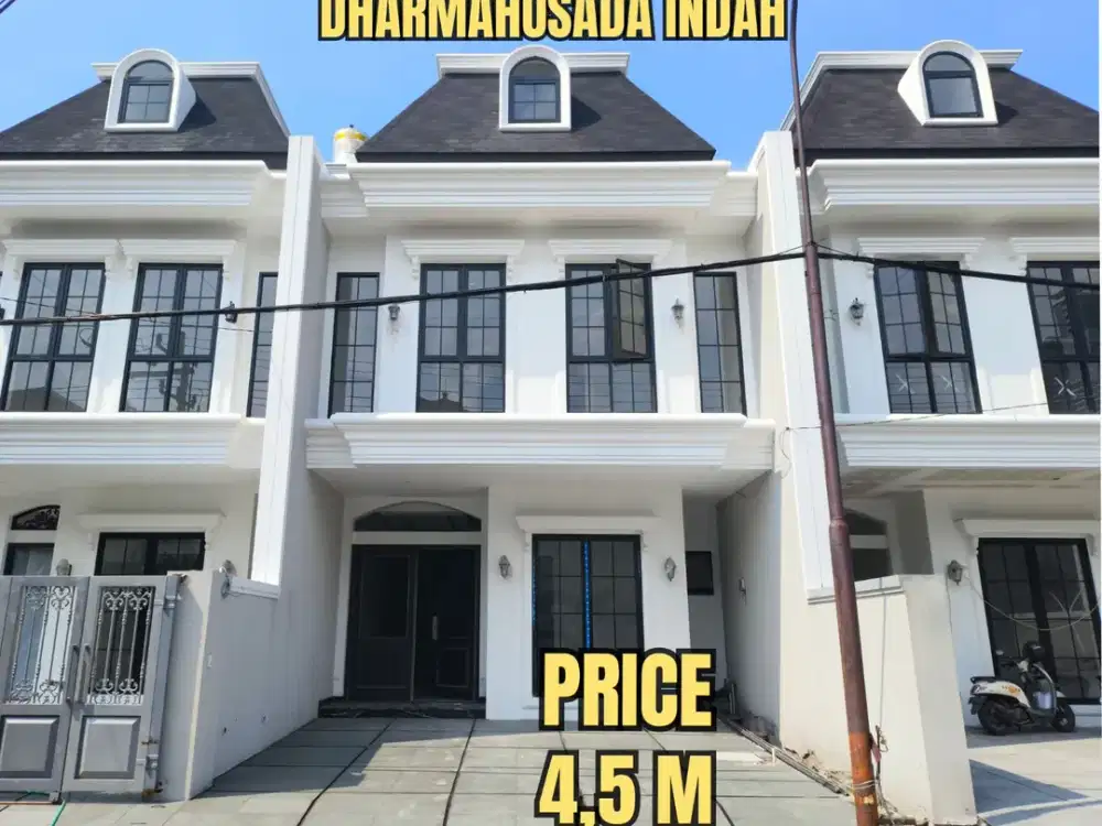 ‼️SISA 1 UNIT‼️BARU GRESS RUMAH MEWAH AMERICAN CLASSIC DHARMAHUSADA INDAH. DEKAT KERTAJAYA, MERR, GALAXY MALL, UNAIR, ITS, MANYAR, Dsb