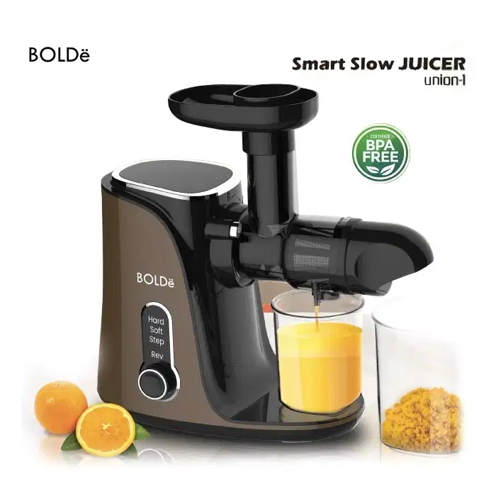 BOLDe Smart Slow Juicer Electric - Ekstrak sari buah