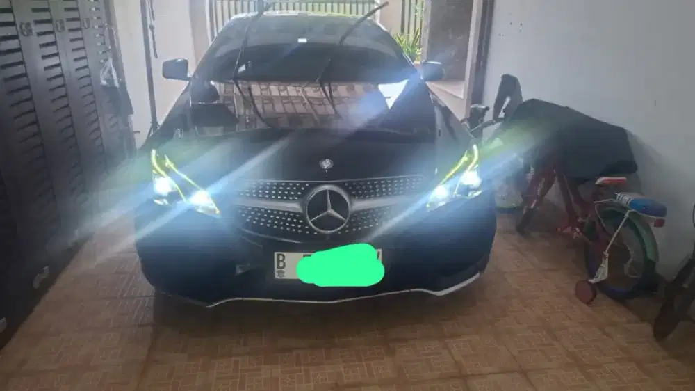 Dijual Mercy E 400 coupe 2014 tgn 1 dr baru, hitam,low km,pribadi