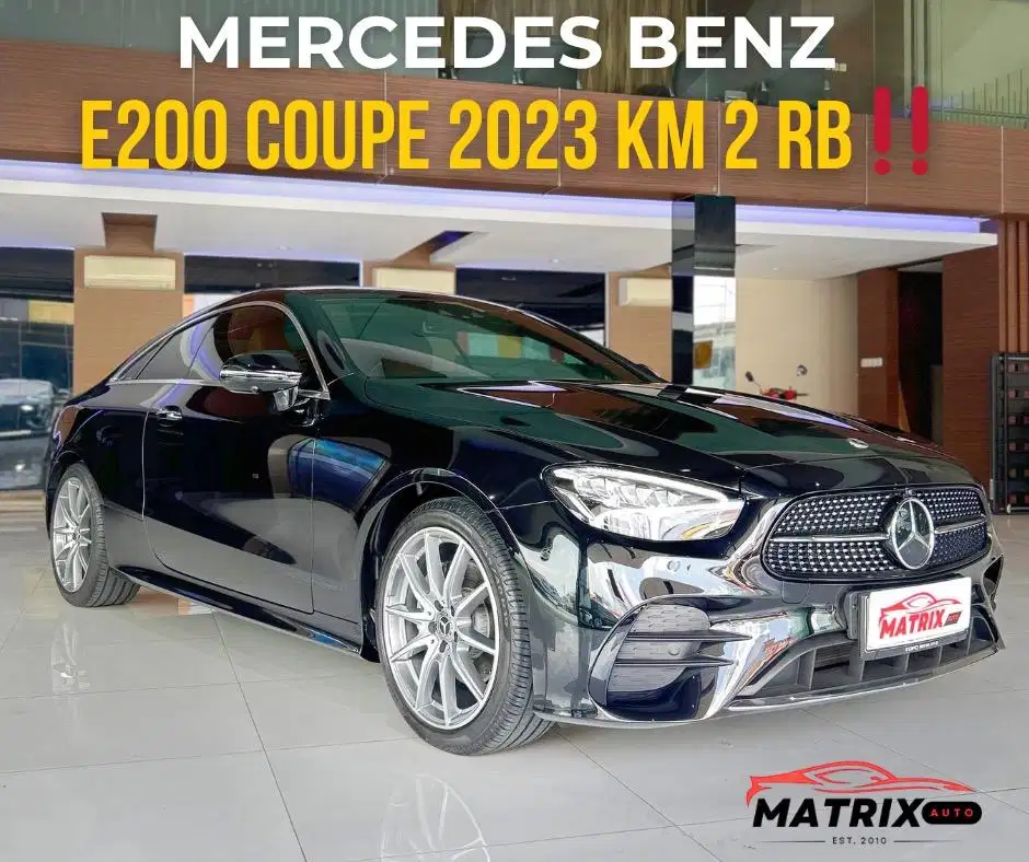 MERCEDES BENZ E200 COUPE 2023! MERCEDES BENZ E200! E200 COUPE! E200