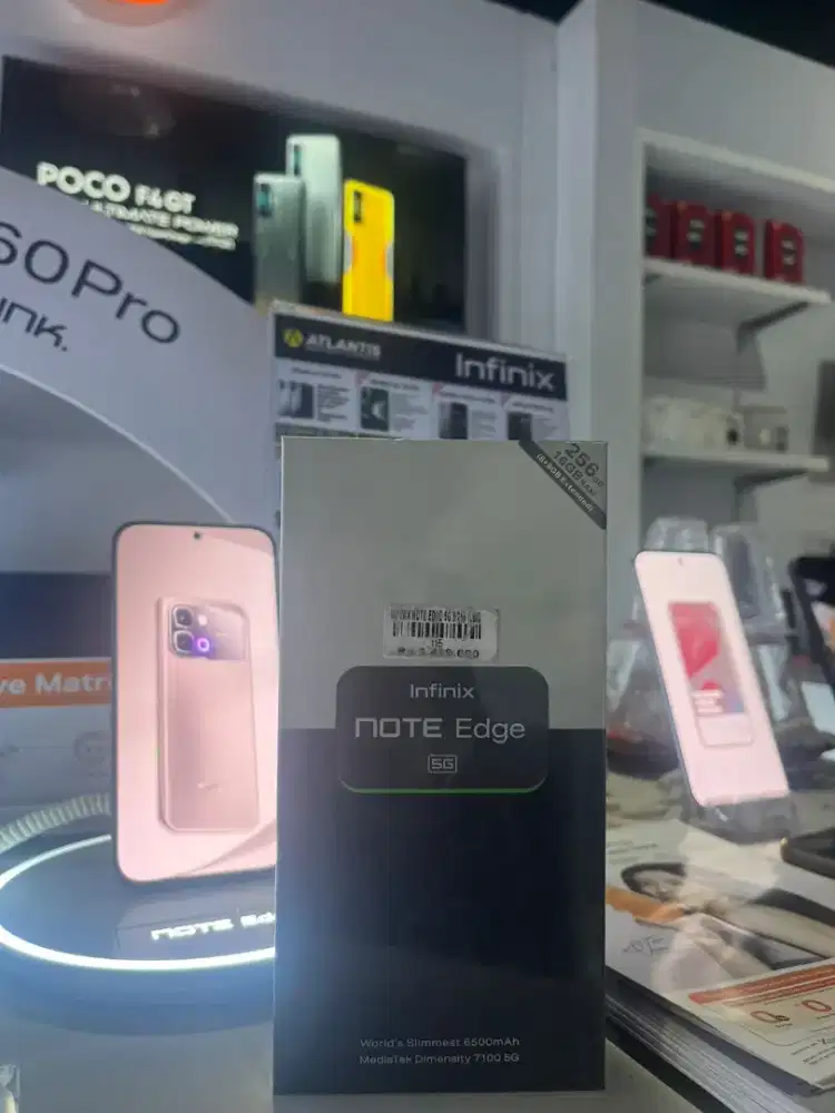 Infinix note edge 5G 8/256gb ATLANTIS DAHSYAT