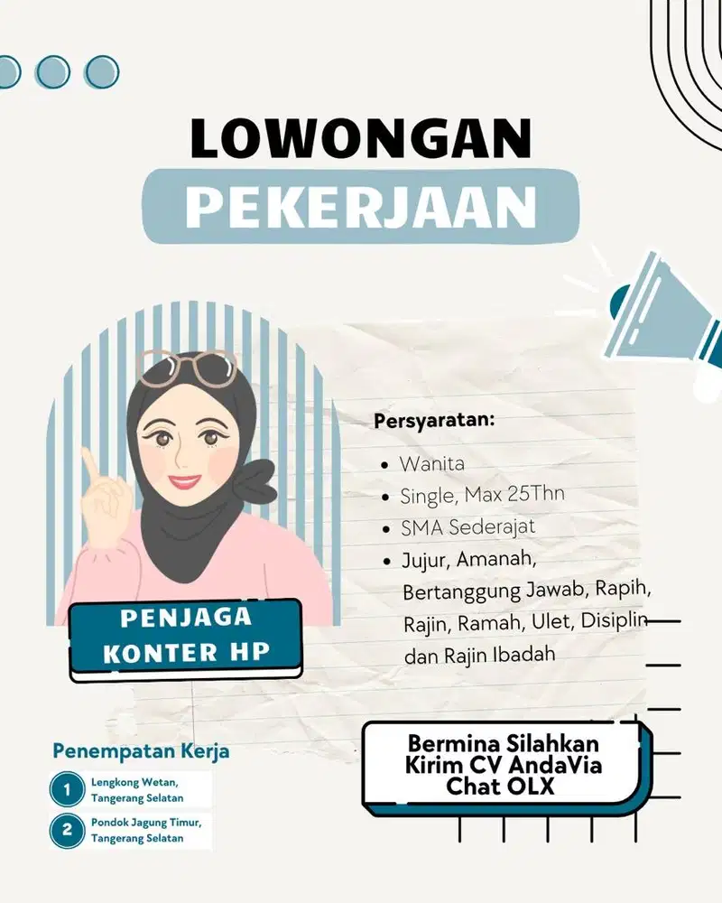 PENJAGA KONTER HP