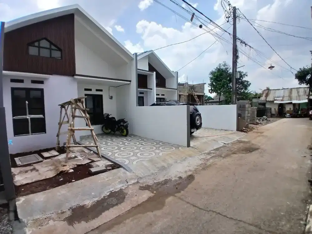 Dijual rumah baru 520jt,bisa beli kavlingan 3,4jt/mtr lok.jatisampurna