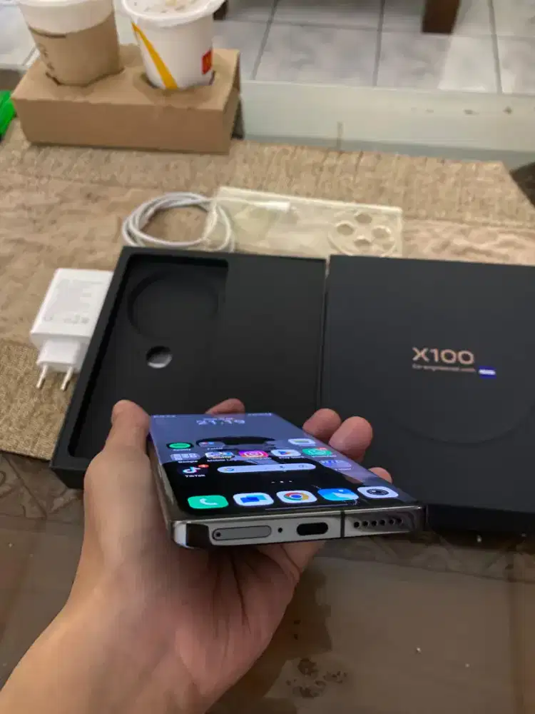 VIVO X100 12+12/256 FULSET GARANSI