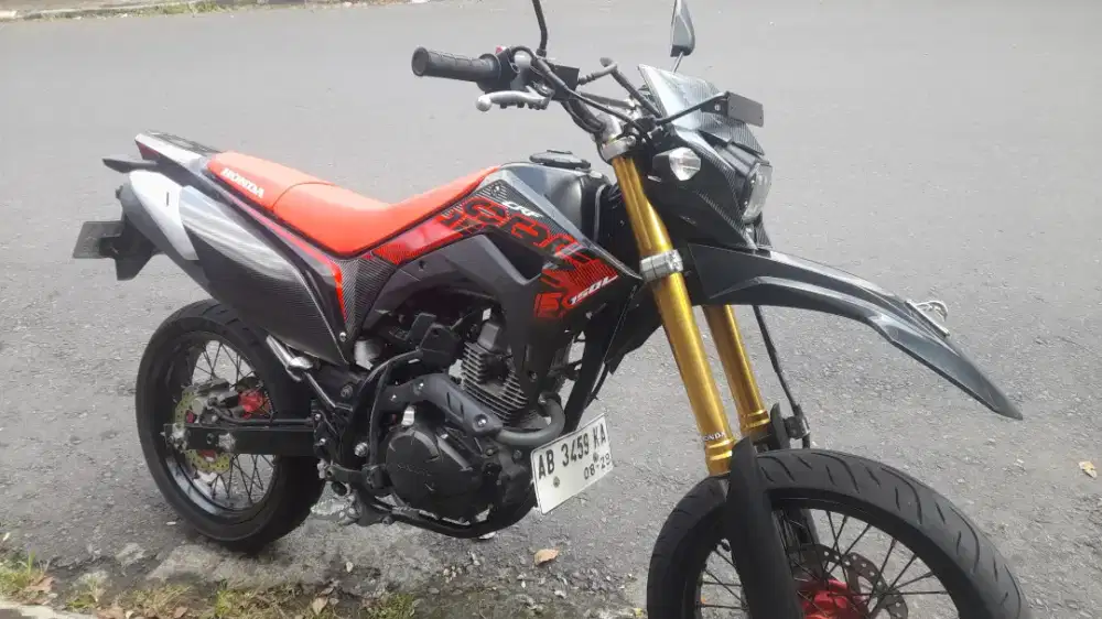 Crf low km 2500 supermoto