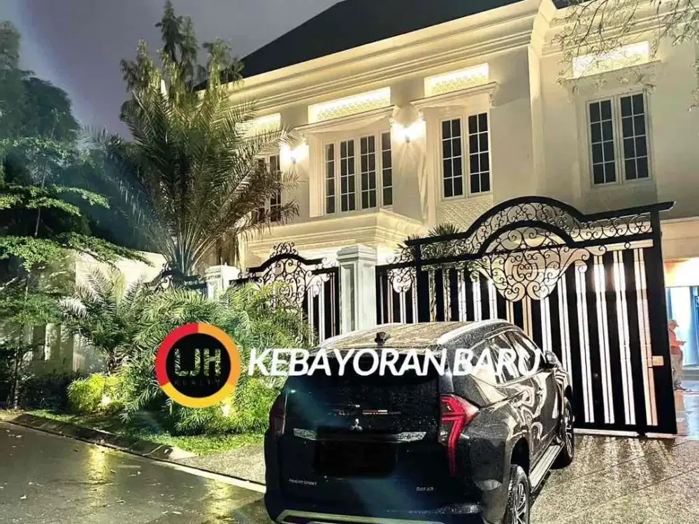Luxurious House, American Classic paling bagus Posisi Pojok Pondok Indah, Jakarta Selatan