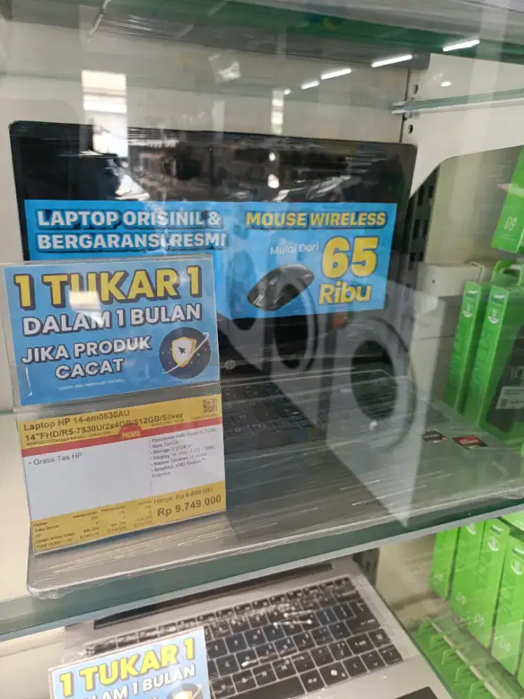 Kredit Kredivo Laptop HP 14EM0530AU Bunga 0 Tanpa Dp